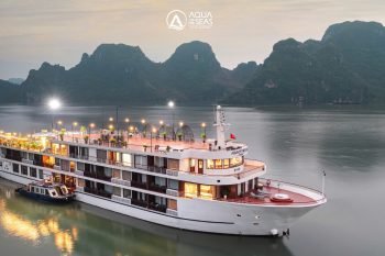 Du thuyền 5 sao Aqua of the Seas 32 phòng - Di sản vịnh lan Hạ