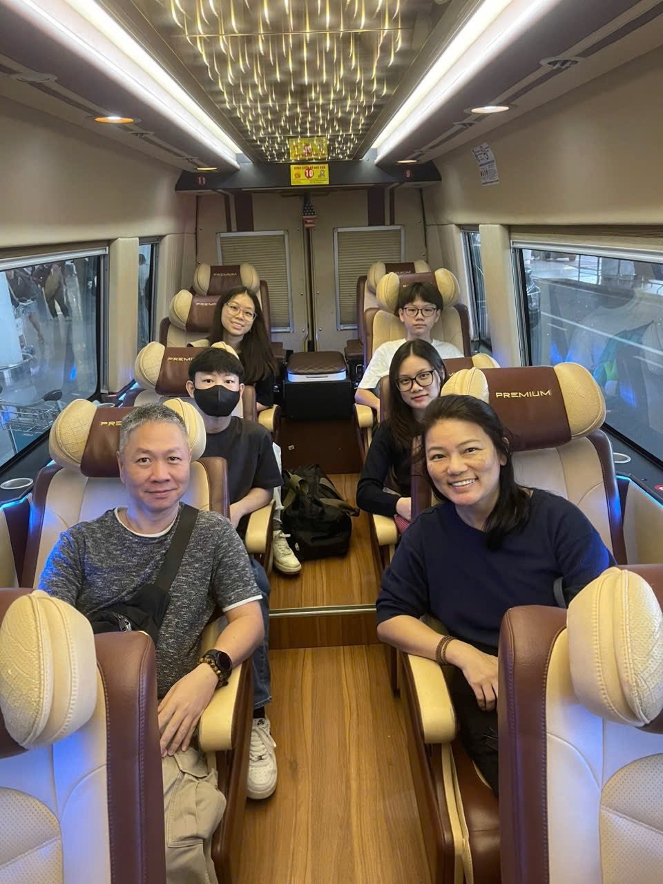 Hanoi to Sapa limousine van comfortable
