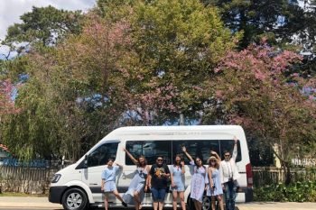 Hanoi to Halong bay by private car 16 seats