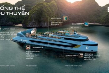 Du thuyền Hạ Long 1 ngày 6 sao - Dolphine Cruise. Biểu tượng mới của Hạ Long